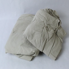 Threshold Twin Sheet Set Fitted Flat Beige Bed Bedding Home Decor Solid Pattern