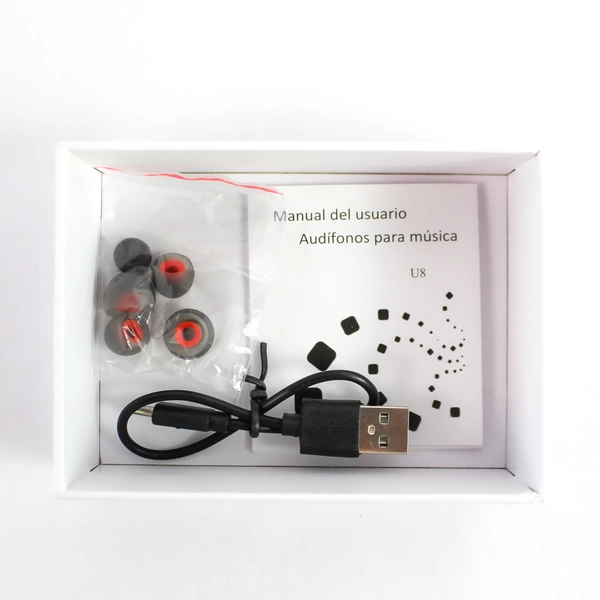 U8 Wireless Motion Headset Earbuds IOS and Android Compatible