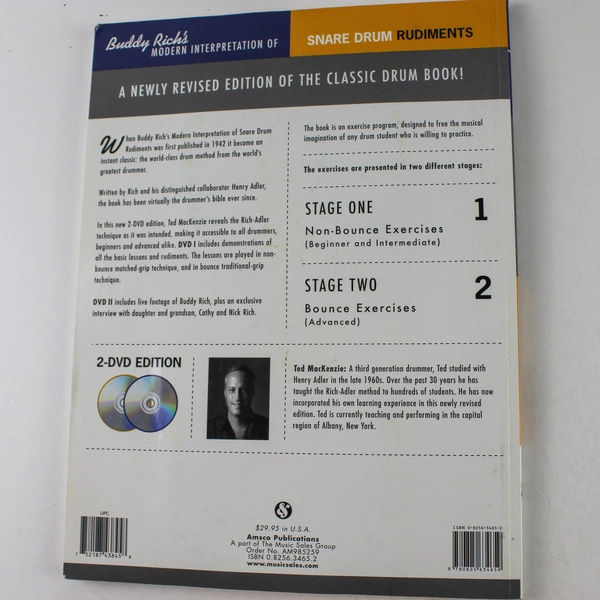 Buddy Rich's Modern Interpretation of Snare Drum Rudiments MacKenzie 2006 PB