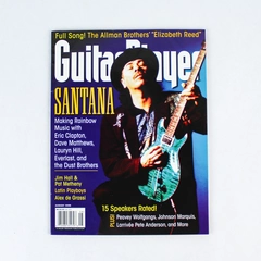 Guitar Player Magazine Vintage August 1999 Santana