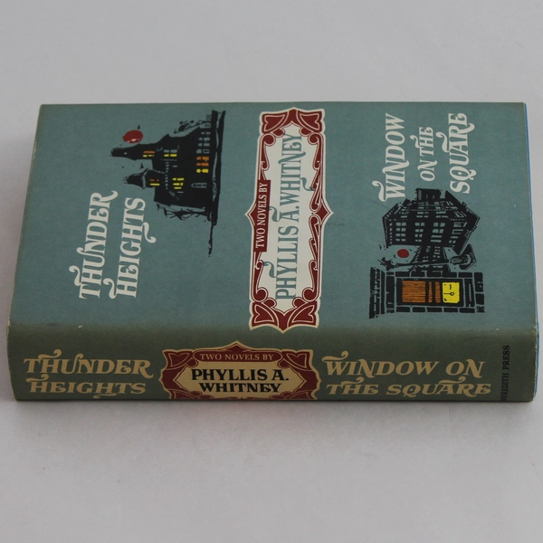Two In One Phyllis A. Whitney Thunder Heights Window On The Square HC DJ 1962