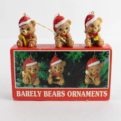 Vintage House Of Lloyd Barely Bears Ornaments For Christmas Around the World