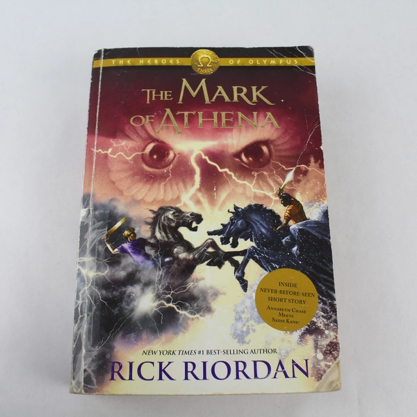 The Heroes of Olympus Book Three Mark of Athena Rick Riordan Paperback 2014