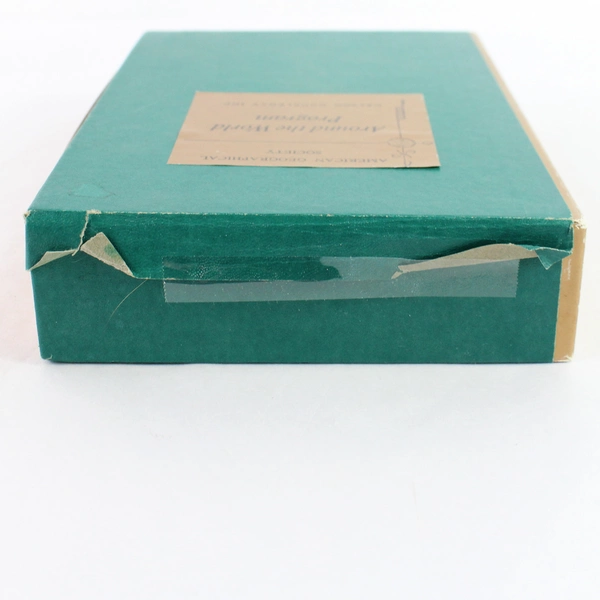 Set Of 7 Books Around The World Program American Geographical Society Orig Box