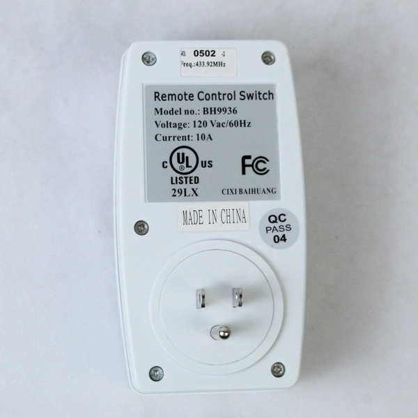 Lot of 3 Remote Control Switches Model BH9936 Replacement Only No Remote 