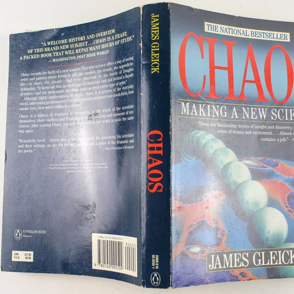 Chaos Making a New Science by James Gleick 1988 Paperback