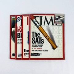 Lot of 4 Time Magazine March April 2001