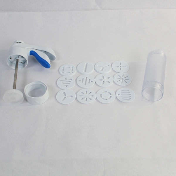 Wilton Cookie Press with 12 Disks Easy Squeeze Handle Baking Gadget
