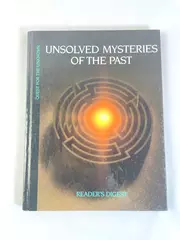 Reader's Digest Unsolved Mysteries of the Past Hardcover Book 1991