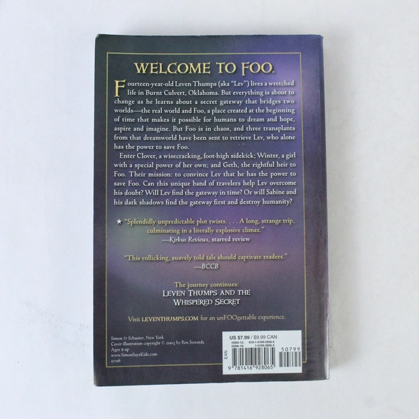 Levin Thumps and The Gateway to Foo by Obert Skye 2005 Paperback