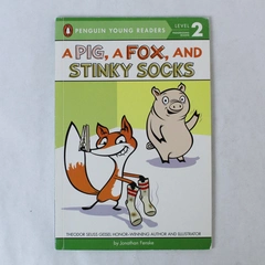 Penguin Level 2 A Pig a Fox and Stinky Socks Jonathan Fenske 2017 Paperback