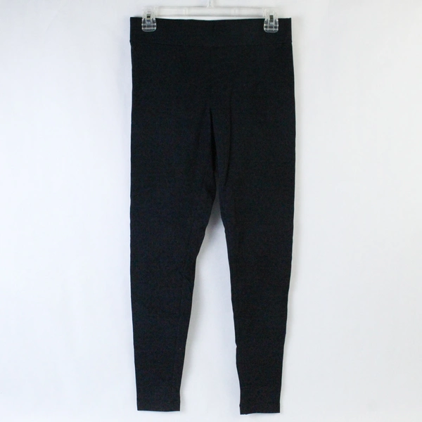 Matty M Legging Black Leopard Pattern Juniors Size Small Nylon Blend Elastic
