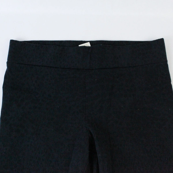 Matty M Legging Black Leopard Pattern Juniors Size Small Nylon Blend Elastic