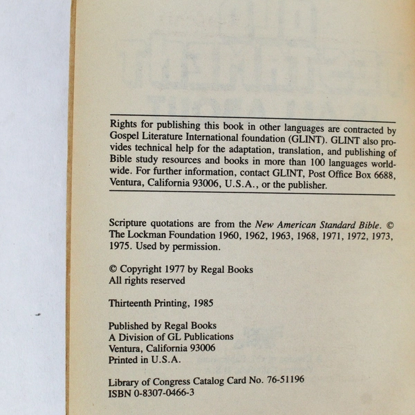 What the Old Testament Is All About Henrietta C. Mears 1985 Paperback