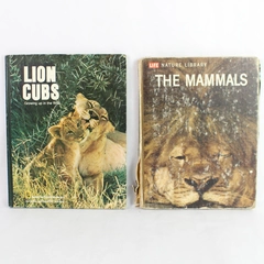 Lot of 2 Vintage Lion Children's Books From Life Magazine & National Geographic