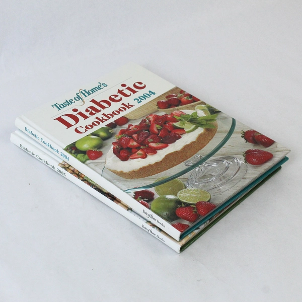 Lot Of 2 Taste of Home's Diabetic Cookbook 2004 2005 Publications Intl HC