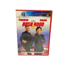 Rush Hour 2 DVD Jackie Chan Chris Tucker PG13 Action Comedy Pre-Owned