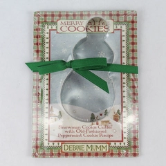 New Sealed Debbie Mumm Merry Little Cookies Snowman Cookie Cutter