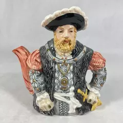 Andrea by Sadek Henry VIII Porcelain Teapot 6.5 Inch