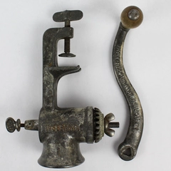 L F & C Antique Universal No. 1 Manual Meat Grinder 1897 To 1900 Patent Dates