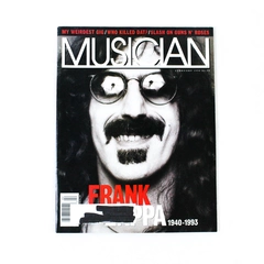 Musician Magazine Febuary 1994 Frank Zappa Slash Guns N' Roses