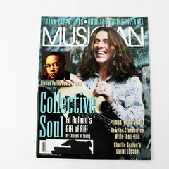 Musician Magazine October 1995 Collective Soul Ed Roland's Gift of Riff