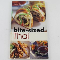 Bite Sized Thai Recipe Book by Hamlyn Good Condition Stains & Sticker