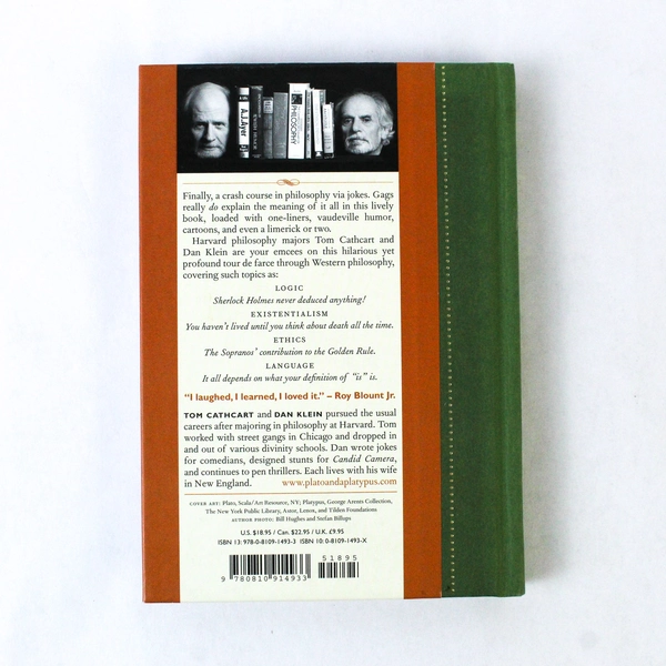 Plato and a Platypus Walk into a Bar Daniel Klein Thomas Cathcart 2007 Abrams HC