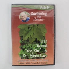 Jerry Baker Year 'Round Tree Shrub & Evergreen Care DVD 1999 DPTV Media Sealed
