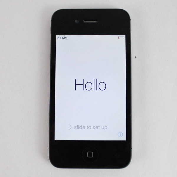 Apple iPhone 4 Model A1387 Smartphone Factory Reset