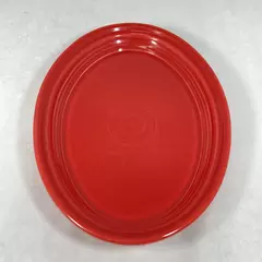 HLC Fiesta Scarlett Red Platter 9 Inch Oval