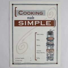 Cooking Made Simple 2003 Maytag Appliance Sales Paperback Booklet