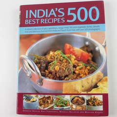 India's 500 Best Recipes by Hermes House 2006 Cookbook Good Condition