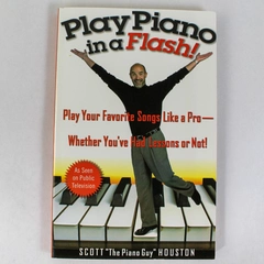 Play Piano in a Flash by Scott Houston 2004 Hyperion Good Condition