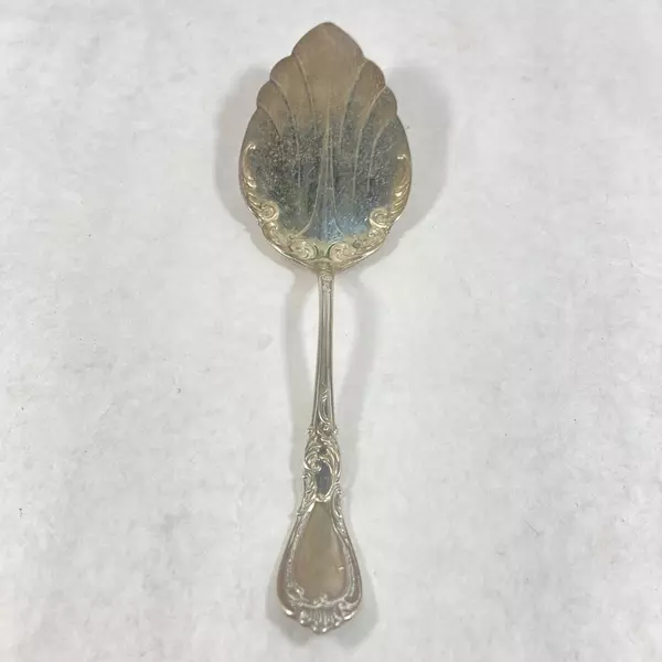 Antique Wm Rogers Silver Plate Pie Cake Server 1890 Navarre Pattern
