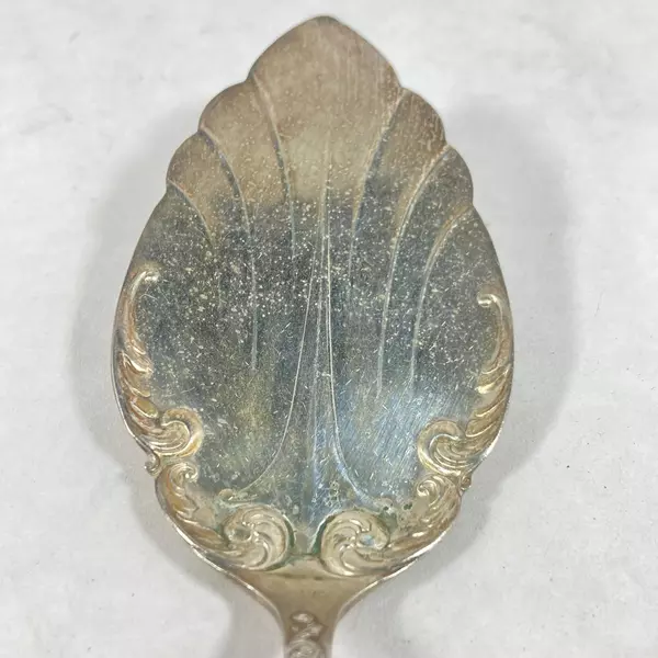 Antique Wm Rogers Silver Plate Pie Cake Server 1890 Navarre Pattern