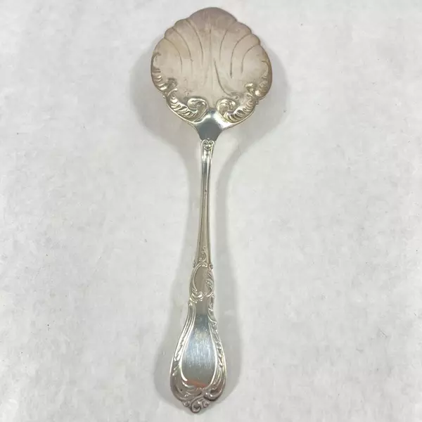 Antique Wm Rogers Silver Plate Pie Cake Server 1890 Navarre Pattern