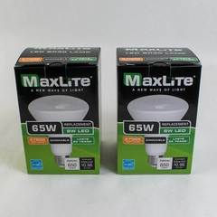MaxLite 65W LED Dimmable Light Bulbs 2700K Soft White BR30 2 Pack