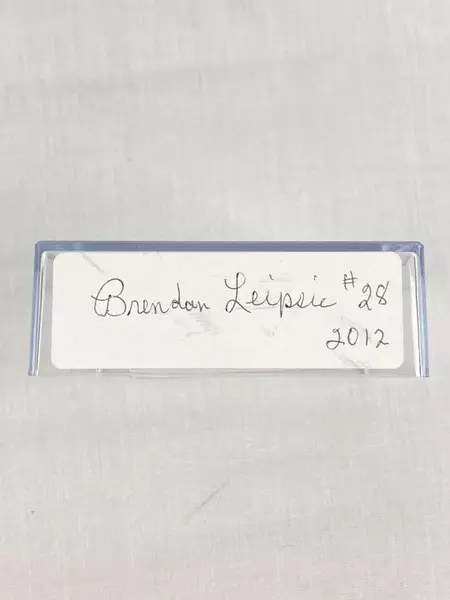 Brendan Leipsic 28 Signed 2012 NHL Nashville Predators Official Hockey Puck Case