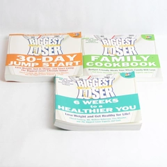 Lot of 3 Biggest Loser Weight Loss Books and Cookbooks Paperback 