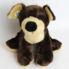 Ganz Webkinz Mocha Pup Stuffed Animal Plush Toy 8" No Code