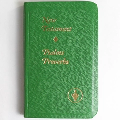 New Testament Psalms Proverbs Pocket Size Bible The Gideons International
