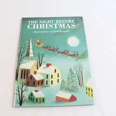 The Night Before Christmas by Clement C. Moore 1997 Barnes & Noble Hardcover