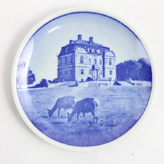 Royal Copenhagen Butter Pat Plate Fajance Denmark Eremitage Slottet 25-2010