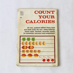 Count Your Calories Vintage 1968 Paperback Dell Purse Book Calorie Counter