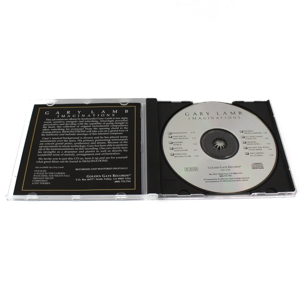 Imaginations By Gary Lamb CD Album Golden Gate Records Classical Signed