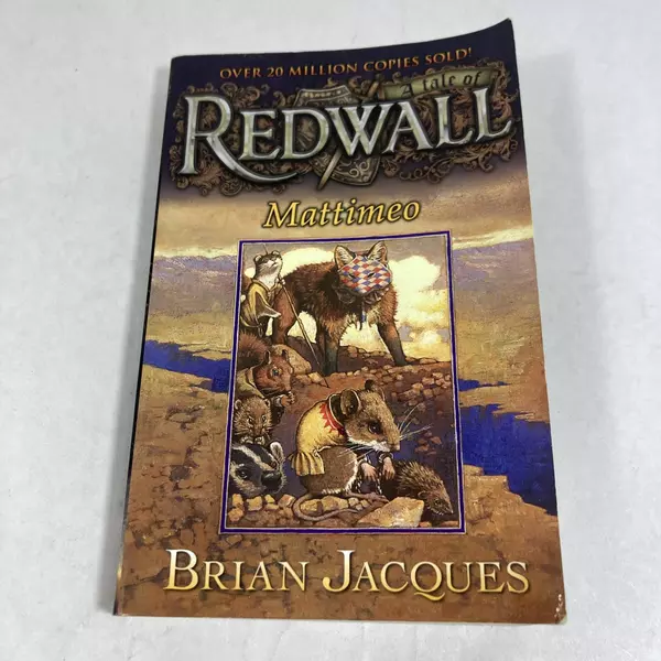 Mattimeo by Brian Jacques Paperback Book Redwall Series 2003 Good Condition