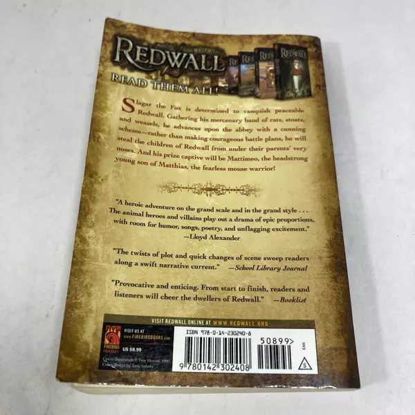 Mattimeo by Brian Jacques Paperback Book Redwall Series 2003 Good Condition