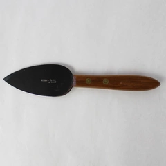 Hickory Farms of Ohio Stainless Steel Wood Handled 7 Inch Cheese Spatula