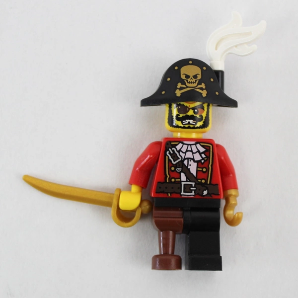 LEGO Collectible Minifigures Pirate Captain Series 8 8833 Complete with Stand